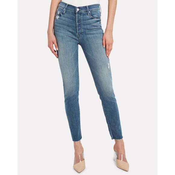 Mother The Stunner Ankle Fray in Graffiti Girl - Size: 25 - Picture 1 of 14